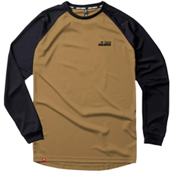 Majica z dolgimi rokavi Essentials tan black